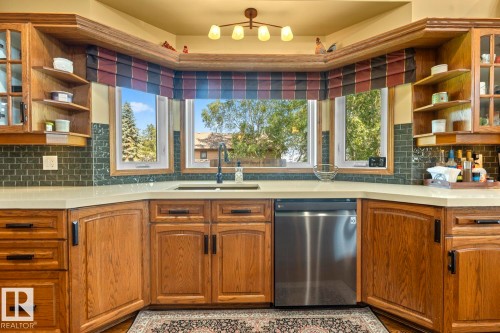 2700 Beach Avenue, Cold Lake, AB - Indoor Photo Showing Kitchen With Double Sink