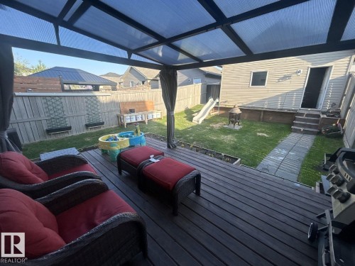 259 Robinson Drive, Leduc, AB - Outdoor With Deck Patio Veranda With Exterior