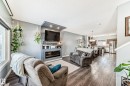259 Robinson Drive, Leduc, AB  - Indoor Photo Showing Living Room With Fireplace 
