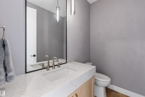 6 Harrow Close, Ardrossan, AB - Indoor Photo Showing Bathroom