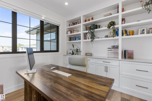 6 Harrow Close, Ardrossan, AB - Indoor Photo Showing Office
