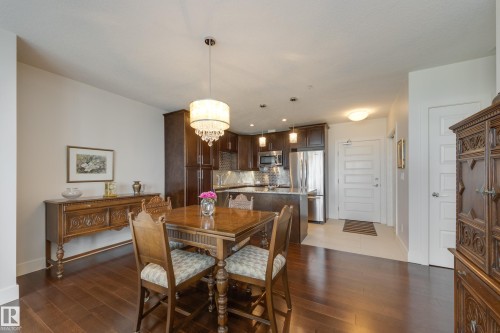 #403 1350 Windermere Wy Sw, Edmonton, AB - Indoor Photo Showing Dining Room