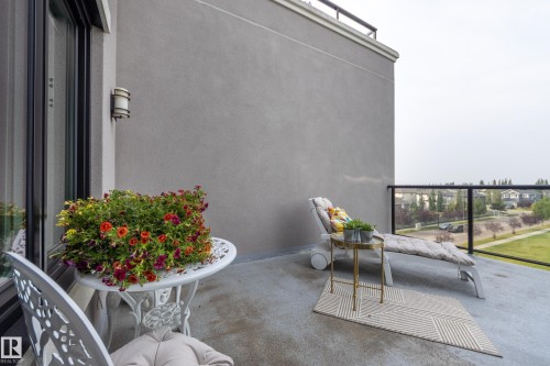 #403 1350 Windermere Wy Sw, Edmonton, AB - Outdoor With Balcony