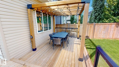 5813 Pelerin Crescent, Beaumont, AB - Outdoor With Deck Patio Veranda With Exterior