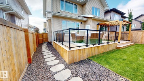5813 Pelerin Crescent, Beaumont, AB - Outdoor With Deck Patio Veranda With Exterior