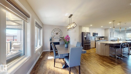 17359 49 Street Nw, Edmonton, AB - Indoor Photo Showing Dining Room
