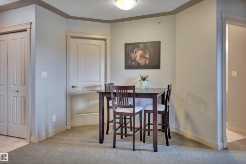 #411 4415 48 St, Leduc, AB - Indoor Photo Showing Dining Room
