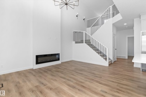 2224 5 Avenue Nw, Edmonton, AB - Indoor With Fireplace