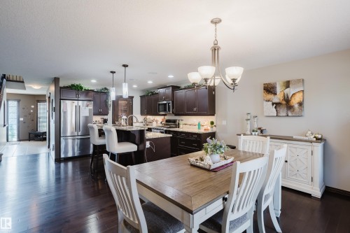 9729 159 Street Nw, Edmonton, AB - Indoor Photo Showing Dining Room