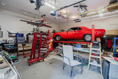 9729 159 Street Nw, Edmonton, AB - Indoor Photo Showing Garage
