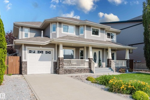 9729 159 Street Nw, Edmonton, AB - Outdoor With Deck Patio Veranda With Facade