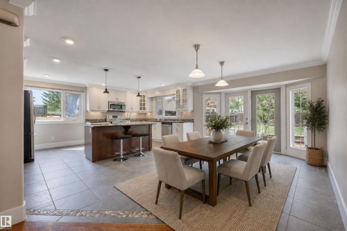 2412 112A Street, Edmonton, AB - Indoor Photo Showing Dining Room