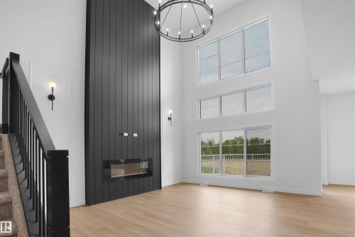 955 Elderberry Landing Nw, Edmonton, AB - Indoor With Fireplace
