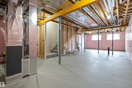 9105 Elves Loop Nw, Edmonton, AB - Indoor Photo Showing Basement