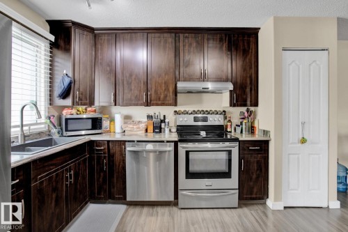 8314 182 Street Nw, Edmonton, AB - Indoor Photo Showing Kitchen With Double Sink