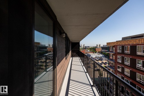 #703 10175 109 St Nw, Edmonton, AB - Outdoor With Balcony With Exterior