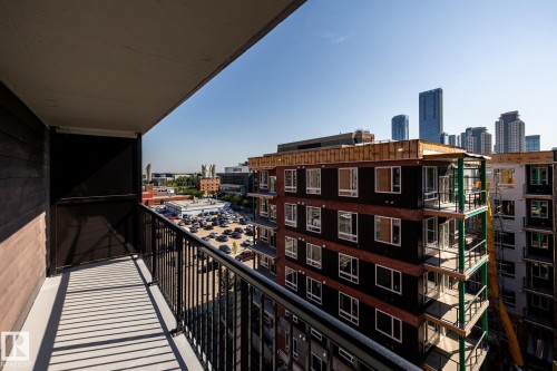 #703 10175 109 St Nw, Edmonton, AB - Outdoor With Balcony With Exterior