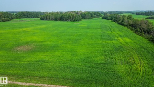 Expansive agricultural land featuring verdant fields with visible cultivation patterns - Sw-28-56-10 -W4, Rural St. Paul County, AB 