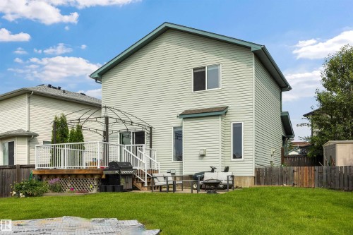 214 Hyndman Crescent Nw, Edmonton, AB - Outdoor With Deck Patio Veranda With Exterior