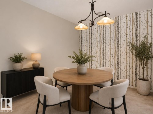 #31 2115 118 St Nw, Edmonton, AB - Indoor Photo Showing Dining Room