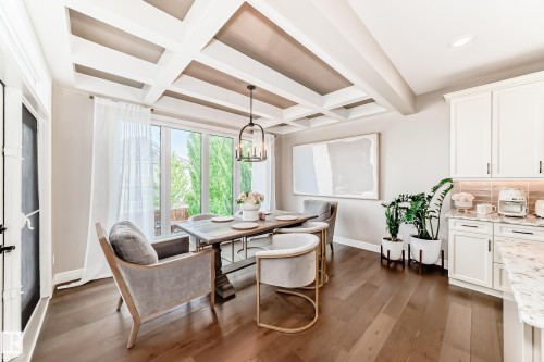 9034 24 Ave Sw, Edmonton, AB - Indoor Photo Showing Dining Room