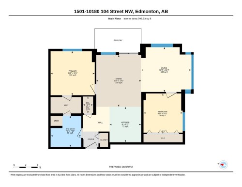 Floor plan - #1501 10180 104 St Nw, Edmonton, AB - Other
