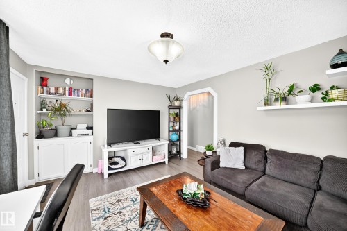 9911 163 Street Nw, Edmonton, AB - Indoor Photo Showing Living Room