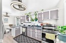 9911 163 Street Nw, Edmonton, AB  - Indoor Photo Showing Kitchen With Double Sink 