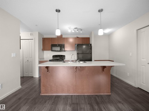 215 3357 16A Avenue, Edmonton, AB - Indoor Photo Showing Kitchen