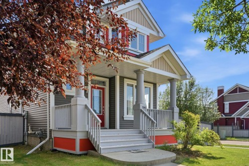 7043 22 Avenue Sw, Edmonton, AB - Outdoor With Deck Patio Veranda