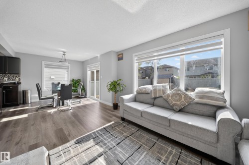3752 12 Street, Edmonton, AB - Indoor Photo Showing Living Room