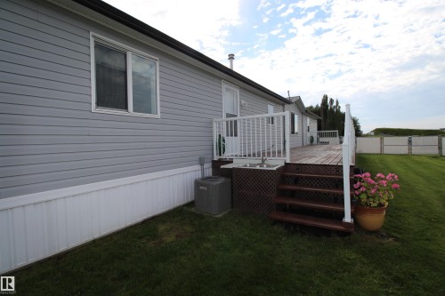 41- 5220 44 Avenue, Calmar, AB - Outdoor With Deck Patio Veranda With Exterior