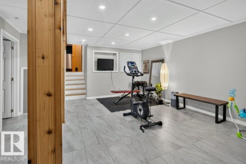 55 Lambert Crescent, St. Albert, AB - Indoor Photo Showing Gym Room