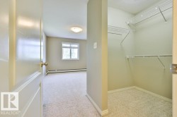 Room featuring light-colored carpeting, white baseboards, and a window with white trim - 