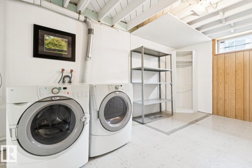 8709 164A Street Nw, Edmonton, AB - Indoor Photo Showing Laundry Room