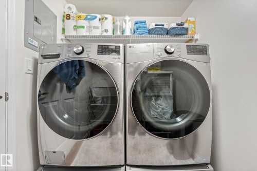 #209 1589 Glastonbury Bv Nw, Edmonton, AB - Indoor Photo Showing Laundry Room