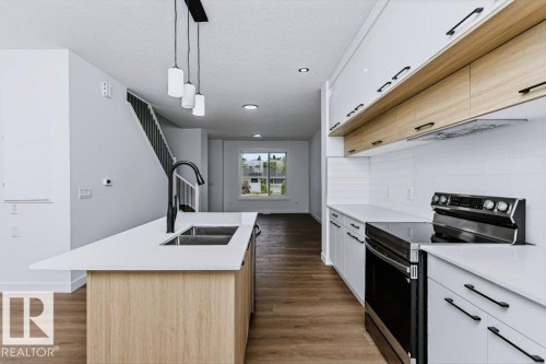 11307 46 Avenue Nw, Edmonton, AB - Indoor Photo Showing Kitchen With Double Sink