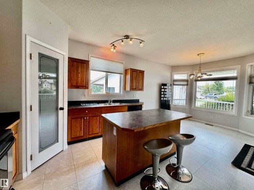 3806 44A Avenue, Drayton Valley, AB - Indoor Photo Showing Kitchen With Double Sink