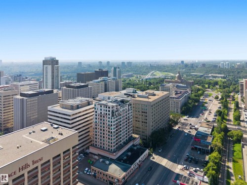 City view - #708 9939 109 St Nw, Edmonton, AB - Outdoor With View