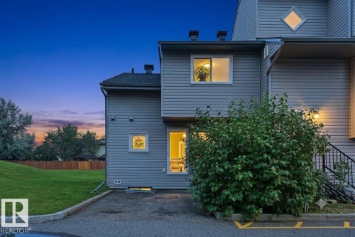 AI generated twilight photo - 5362 38A Avenue Nw, Edmonton, AB - Outdoor With Exterior