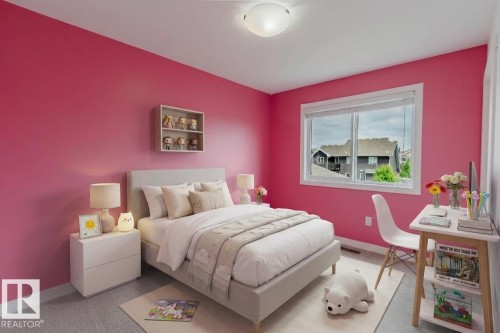 Bedroom - 6717 Elston Lane Nw, Edmonton, AB - Indoor Photo Showing Bedroom
