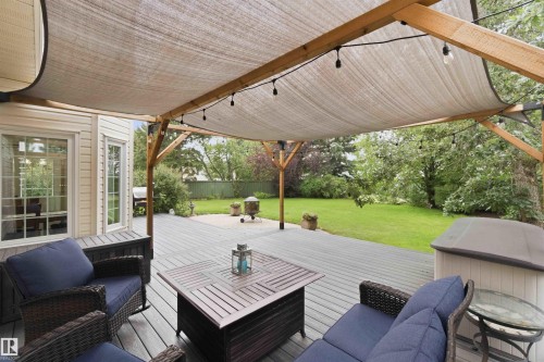 1080 Wedgewood Boulevard Nw, Edmonton, AB - Outdoor With Deck Patio Veranda With Exterior