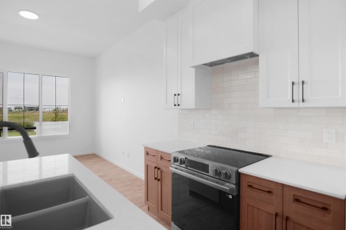 7523 Observer Lane Nw, Edmonton, AB - Indoor Photo Showing Kitchen With Double Sink