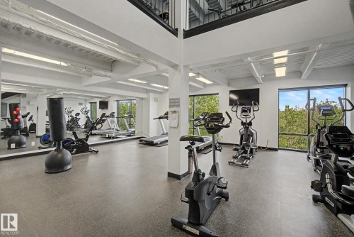 #810 200 Bellerose Dr, St. Albert, AB - Indoor Photo Showing Gym Room