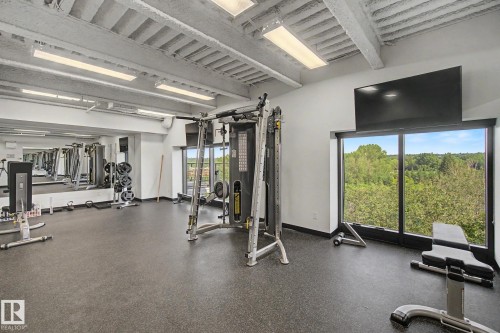 #810 200 Bellerose Dr, St. Albert, AB - Indoor Photo Showing Gym Room