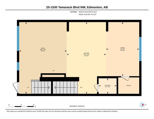 Floor plan - #25 1530 Tamarack Bv Nw, Edmonton, AB - Other