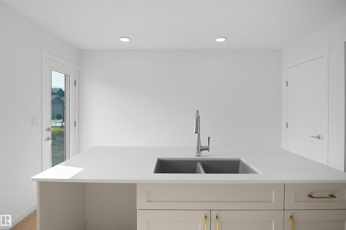 2135 210 Street Nw, Edmonton, AB - Indoor Photo Showing Kitchen With Double Sink