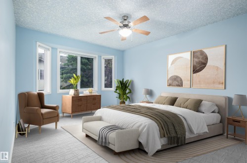 #40 1251 Rutherford Rd Sw, Edmonton, AB - Indoor Photo Showing Bedroom