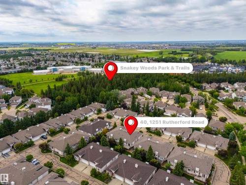 #40 1251 Rutherford Rd Sw, Edmonton, AB - Outdoor With View