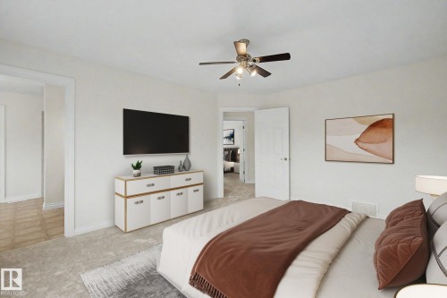 66 Vanessa Avenue, Spruce Grove, AB - Indoor Photo Showing Bedroom